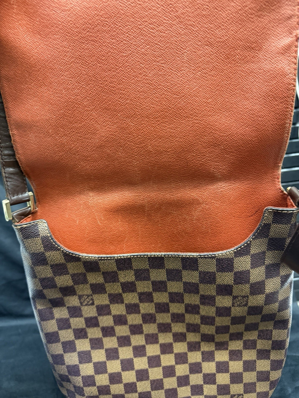 Louis Vuitton Musette Crossbody Brown Canvas Damier Ebene (view 13)