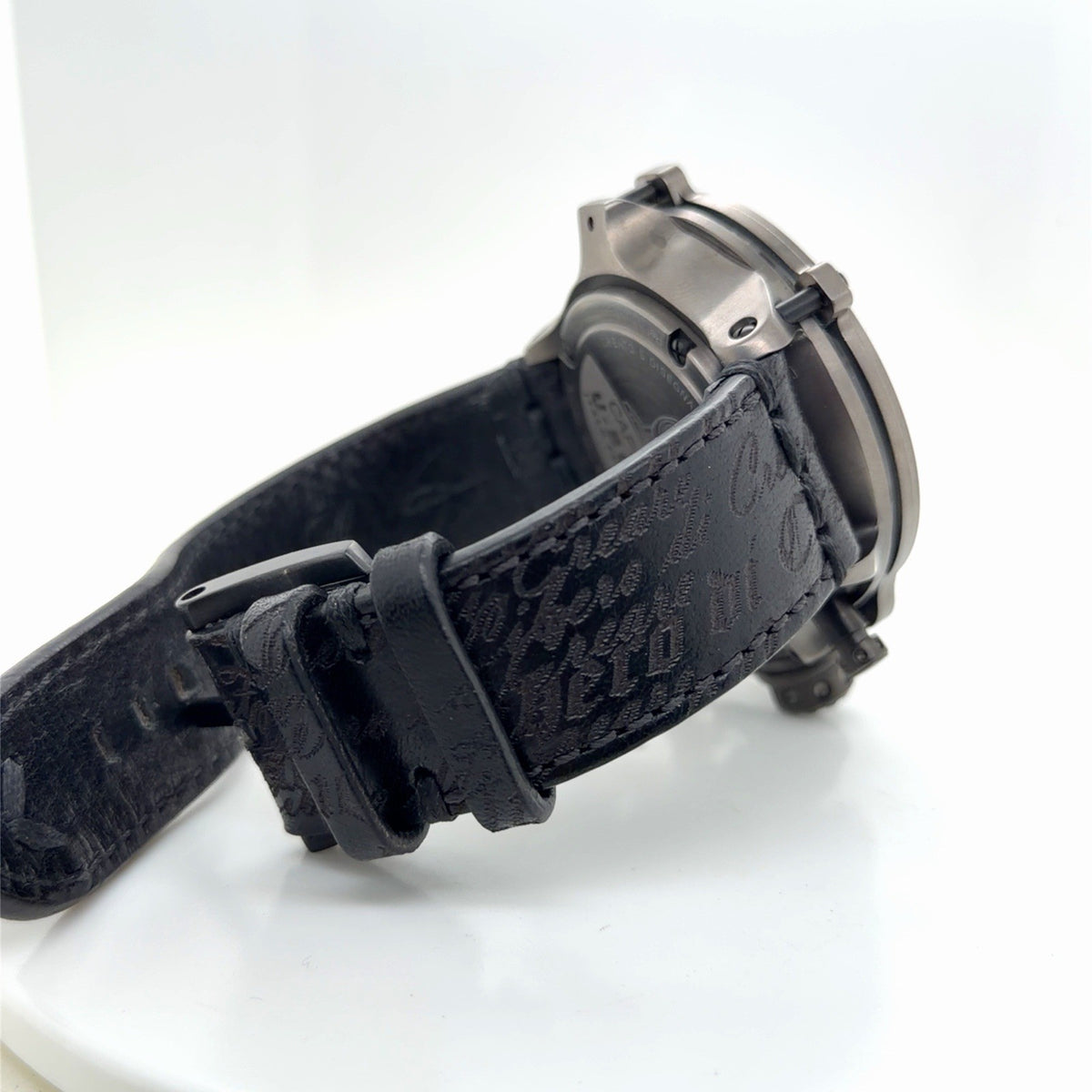 U-Boat Capsule 50mm Automatic PVD BK BL UB8806 Black Dial, Steel, Leather (view 7)