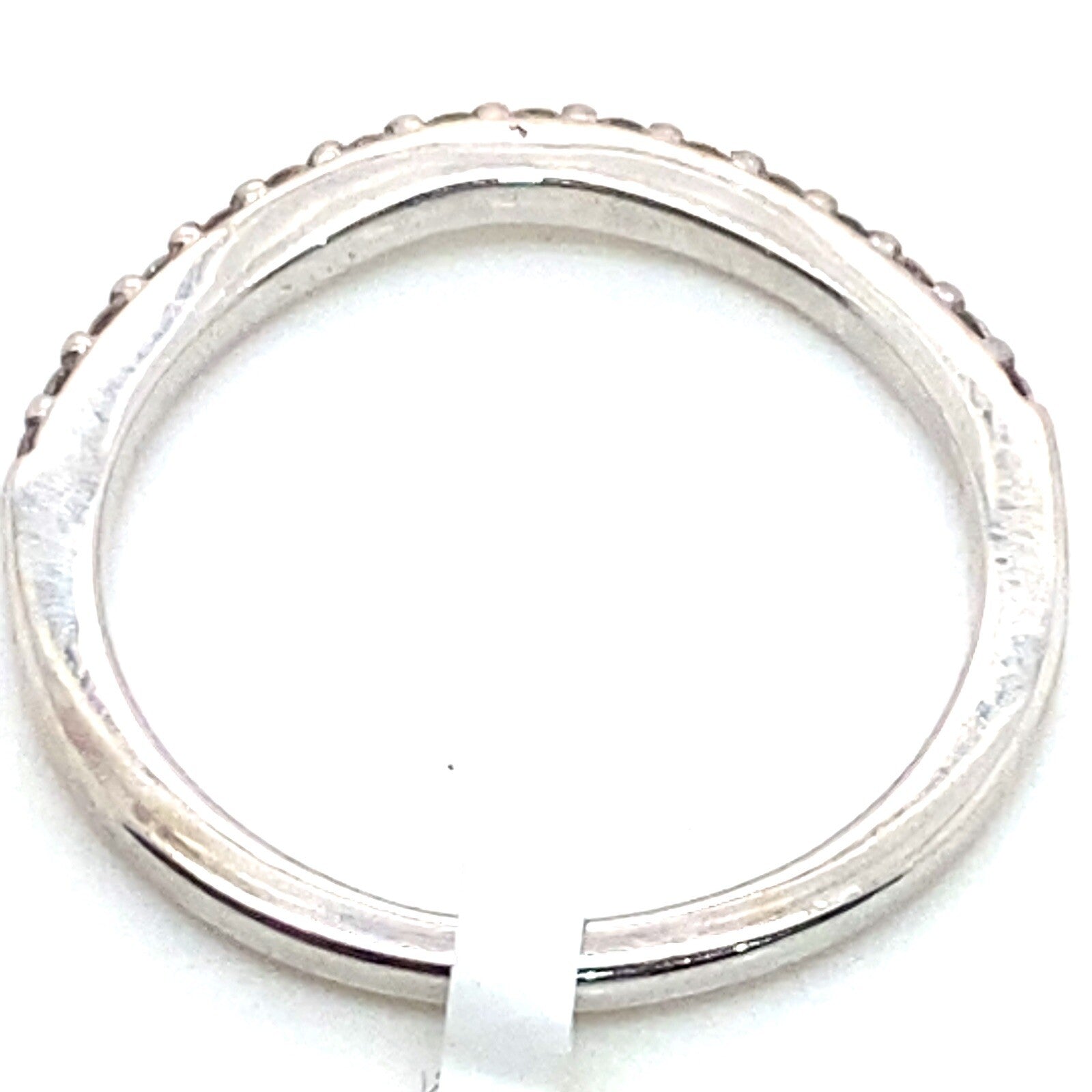 A.Jaffe 0.25tcw 14k White Gold A. Jaffe Diamond Wedding Band Ring Size 7 — view 3