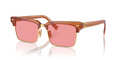 miu miu sunglasses MU 10ZS 15T1D0 54-17 Caramel Transparent Pink (view 1)