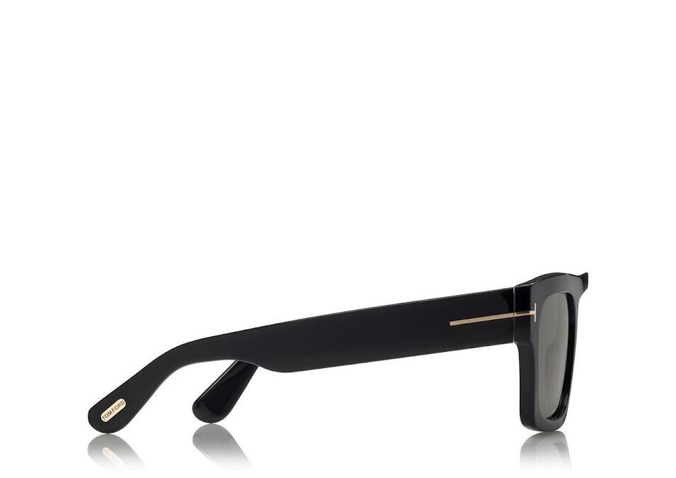 Tom Ford FT071101A FAUSTO Sunglasses - Black/Smoke 100% UV PROTECTION 145mm (view 3)