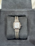David Yurman Sterling Silver Watch with 0.27ctwa Diamonds & Mother of Pearl Dial — Certified Authentic | San Diego Jewelry Bu