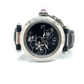Cartier Floral Pasha C Automatic Stainless Steel Watch Limited Edition 35mm — Certified Authentic | San Diego Jewelry Buyers