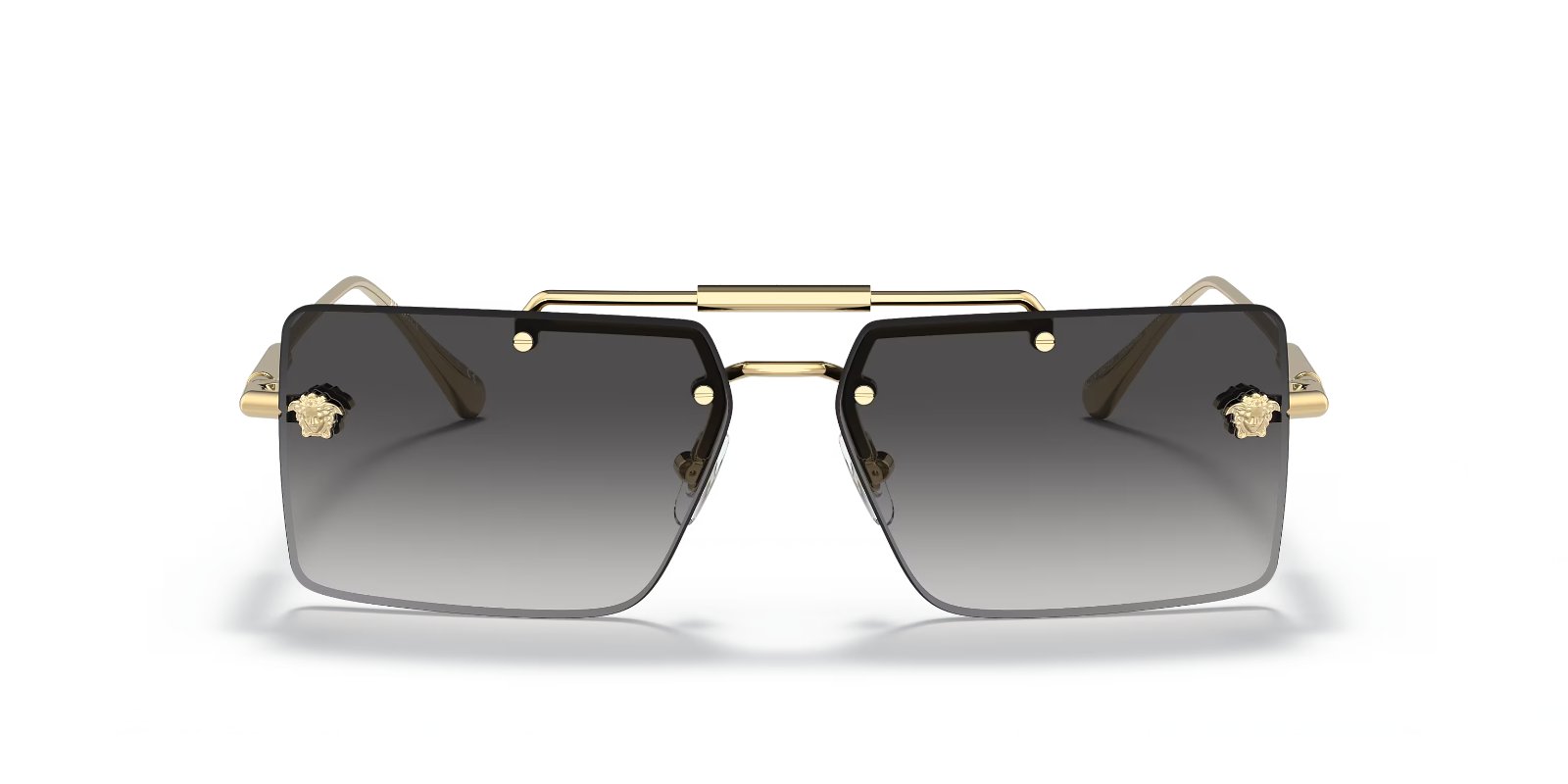 Versace Sunglasses VE2245 10028G 60-13 Gold Grey Gradient — Certified Authentic | San Diego Jewelry Buyers