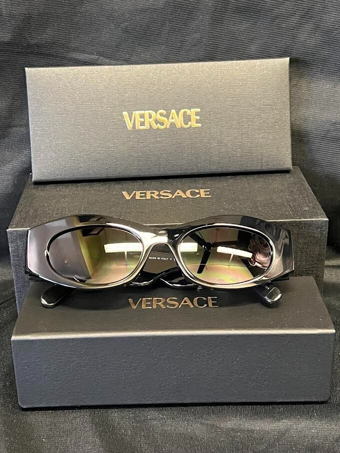 VERSACE SUNGLASSES VE4480U GB1/87 BLACK FRAME DARK GREY LENS 140mm — view 4