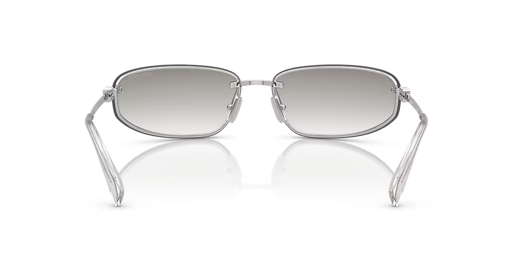 Miu Miu Sunglasses MU A50S 1BC8H1 68-15 Silver Clear Silver Gradient — view 4