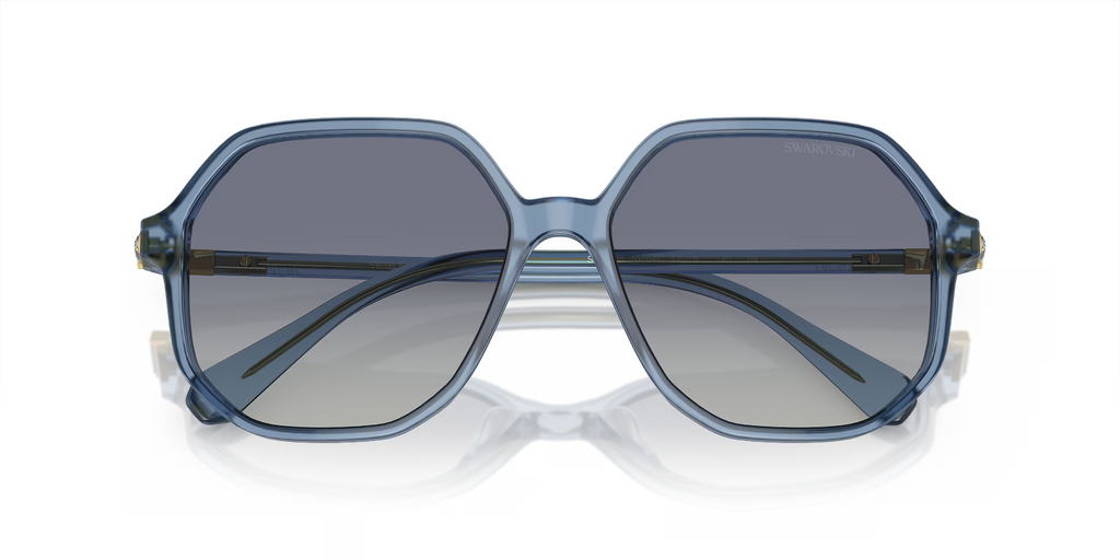 Swarovski Sunglasses SK6003 10354L Opaline Blue Frame Blue Gradient Lens 140mm (view 5)