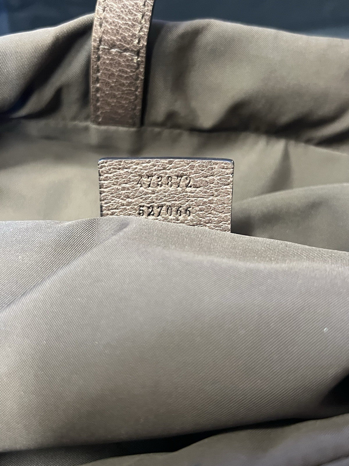 GUCCI SOFT GG SUPREME MONOGRAM DRAWSTRING BACKPACK EMBROIDERED PATCHES — view 11