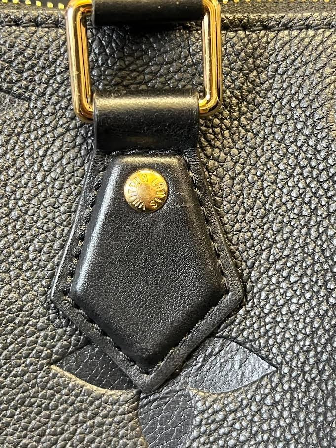 Louis Vuitton Black Monogram Wild AT Heart Speedy 25 Bandouliere Leather W Lock (view 16)