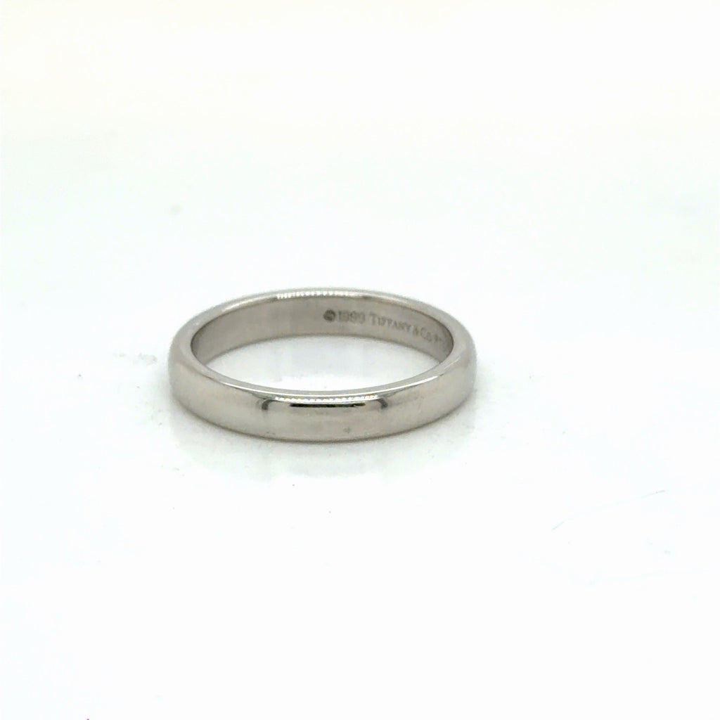 Tiffany & Co. Platinum 950 3mm Wedding Band Size 5 4.63g (view 7)
