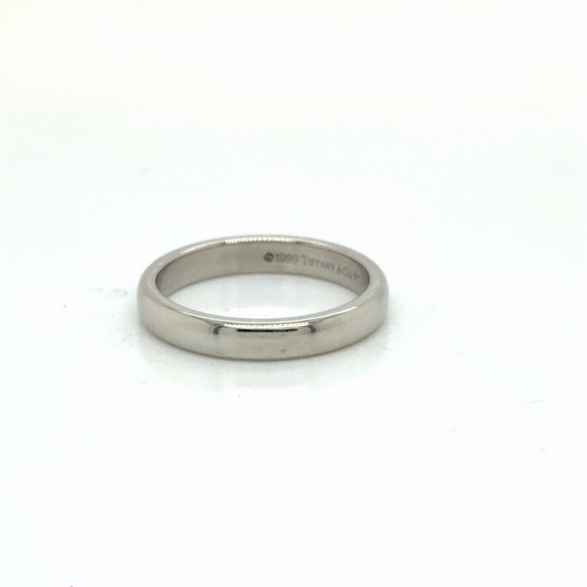 Tiffany & Co. Platinum 950 3mm Wedding Band Size 5 4.63g (view 7)
