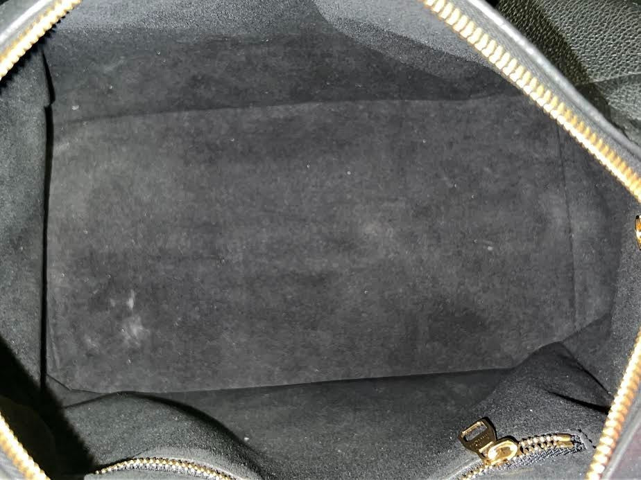 Louis Vuitton Black Monogram Wild AT Heart Speedy 25 Bandouliere Leather W Lock (view 7)