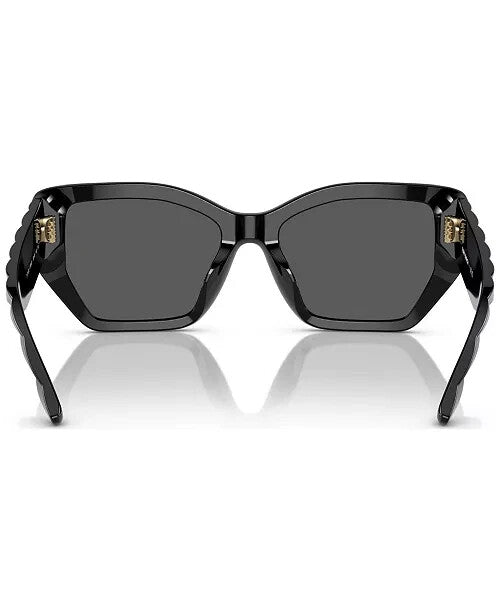 TORY BURCH SUNGLASSES TY7187U 170987 BLACK FRAME SOLID GREY LENS 140mm — view 4