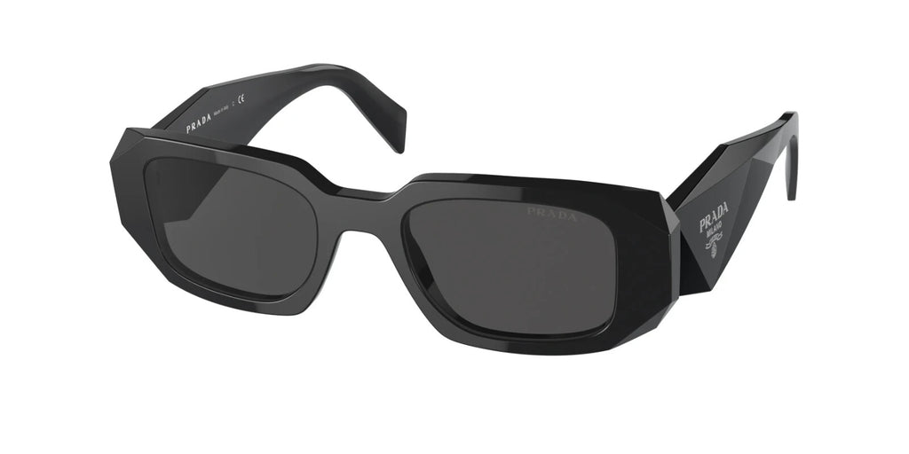 Prada PR17WS Sunglasses 49 mm Black / Dark Grey Lens 145mm 49-20 — Certified Authentic | San Diego Jewelry Buyers