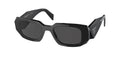 Prada PR17WS Sunglasses 49 mm Black / Dark Grey Lens 145mm 49-20 — Certified Authentic | San Diego Jewelry Buyers