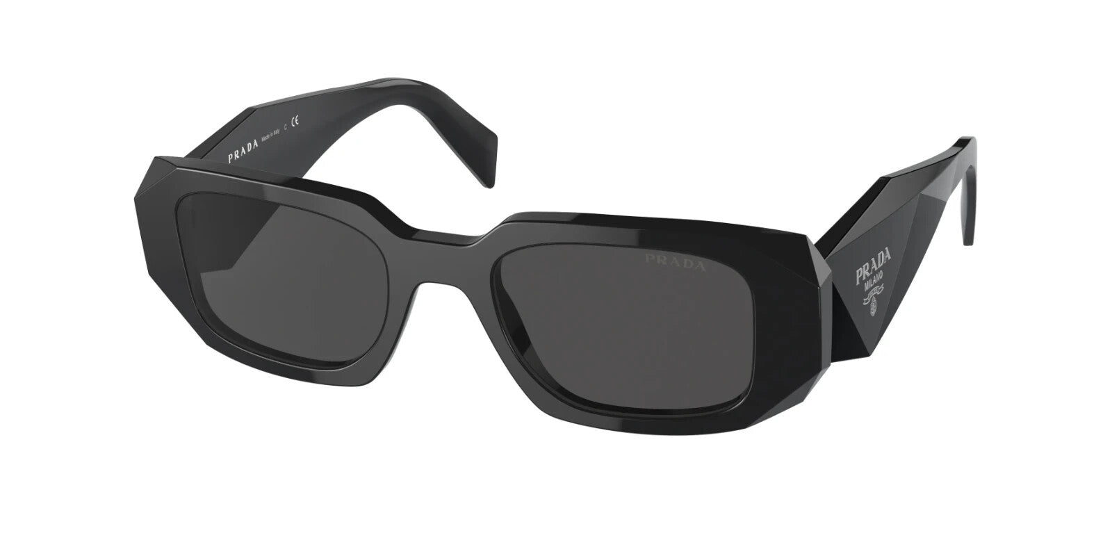 Prada PR17WS Sunglasses 49 mm Black / Dark Grey Lens 145mm 49-20 — Certified Authentic | San Diego Jewelry Buyers