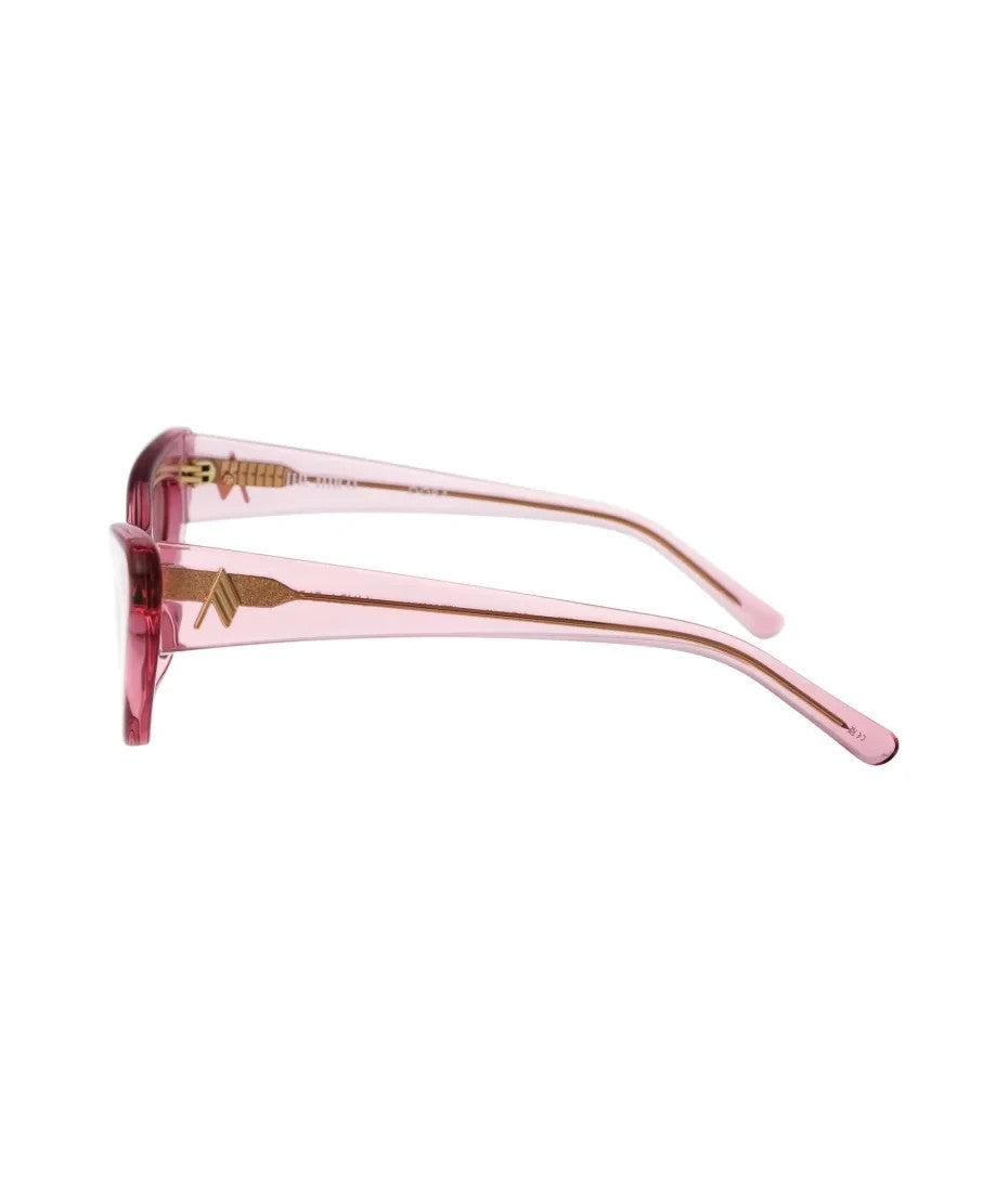 The Attico x Linda Farrow Dora Sunglasses ATTICO32C1SUN Pink 54-18-140mm (view 3)
