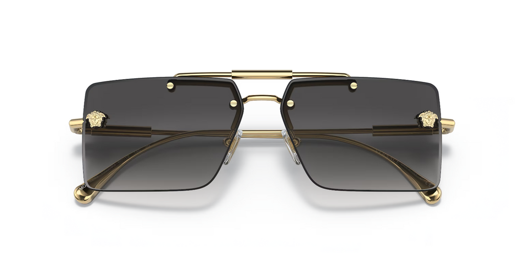 Versace Sunglasses VE2245 10028G 60-13 Gold Grey Gradient (view 5)