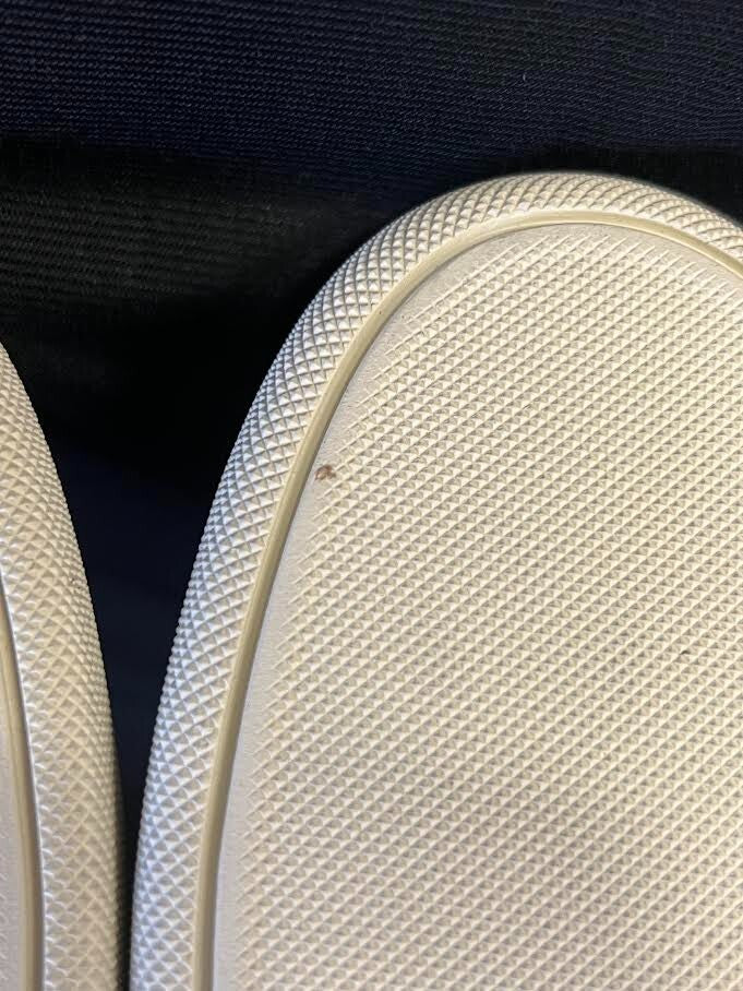 Saint Laurent SL/O2H High Top Sneakers Black and White Suede Size 39 (us 6) (view 11)