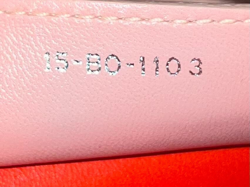 Christian Dior Tri Color Lady Dior Medium Top Handle Bag W Removable Strap (view 11)