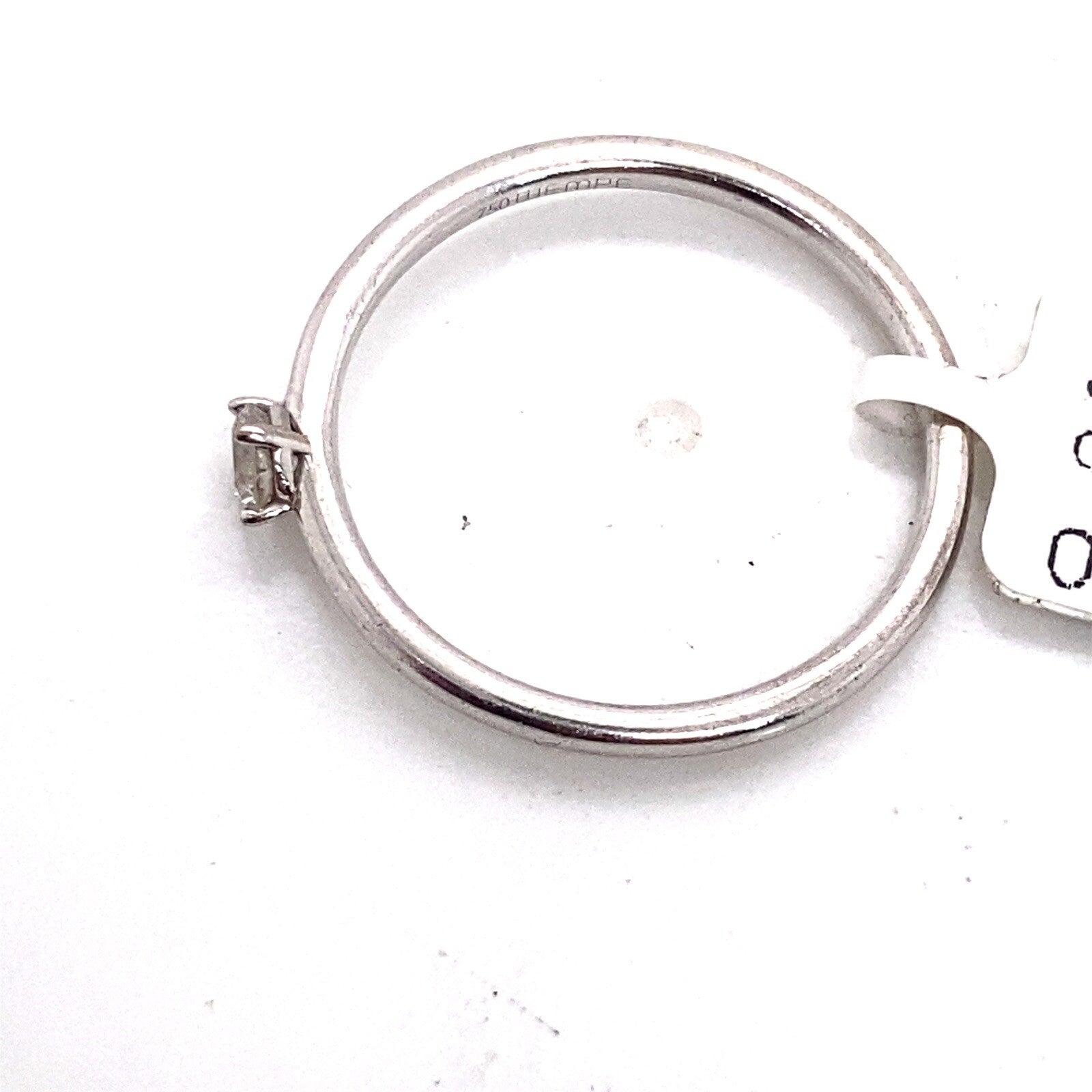 0.15ct Promise diamond ring design by WEMPE in 18KW size 7.25 — view 4