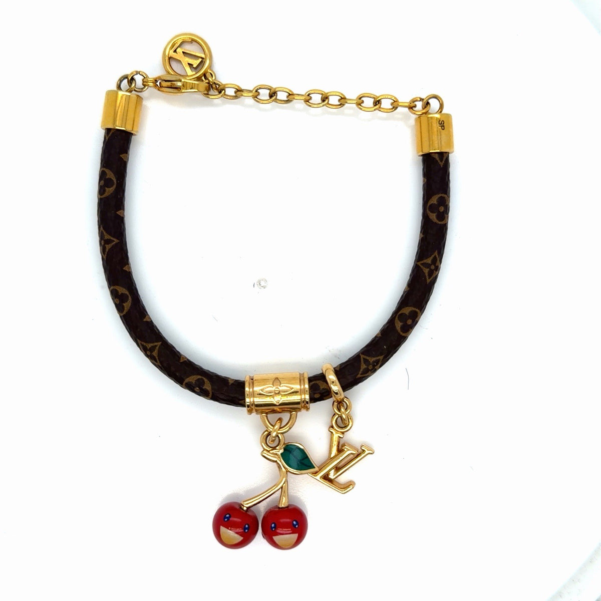 Louis Vuitton x Murakami LV x TM Cerise Bracelet M8977Z Monogram Canvas, Cherry (view 1)