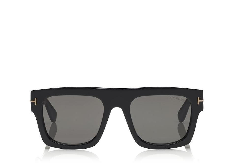 Tom Ford FT071101A FAUSTO Sunglasses - Black/Smoke 100% UV PROTECTION 145mm (view 2)