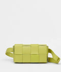 Bottega Veneta Belt Cassette Acidkiwi Intrecciato Nappa Leather Adjustable Strap (view 1)