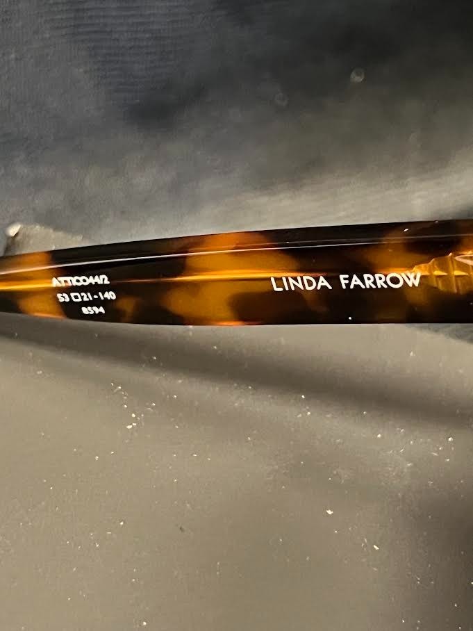 The Attico x Linda Farrow Agnes Sunglasses Tortoise ATTICO44C2SUN 53-21-140mm (view 7)