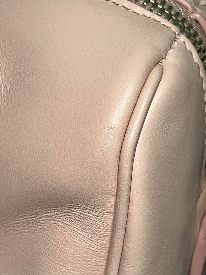 Saint Laurent Classic Baby Duffle Bag Pink Leather W Detachable Crossbody Strap (view 12)