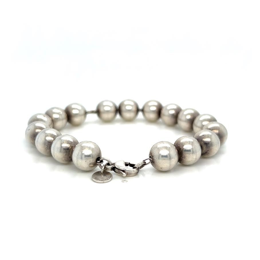 Tiffany & Co. Hardwear Ball Bracelet Sterling Silver 925 Small- 7 in/10mm (view 1)
