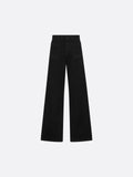 CHRISTIAN DIOR FLARED DENIM PANTS BLACK SIZE 34 (US 0) 512P04A3039 9000 NOIR0