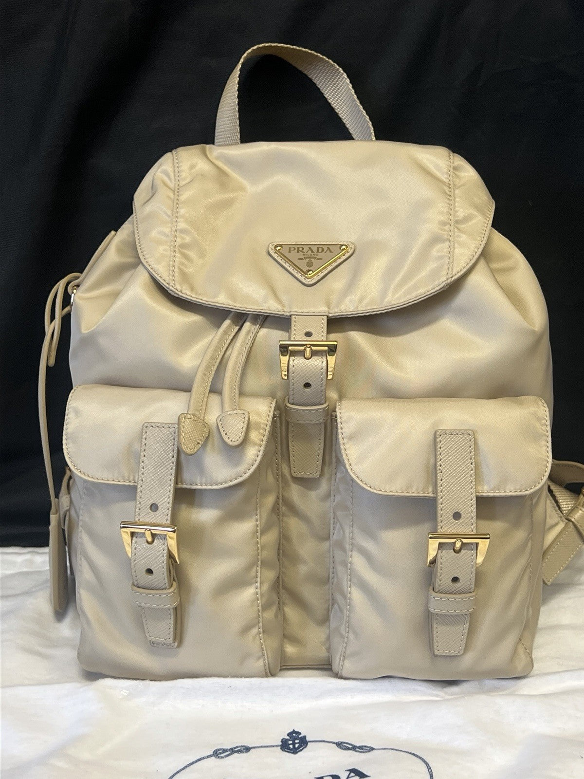 Prada Re-Edition 1978 Re-Nylon Backpack Small Desert 1BZ677_RV44_F0FHI_V_OOM (view 1)