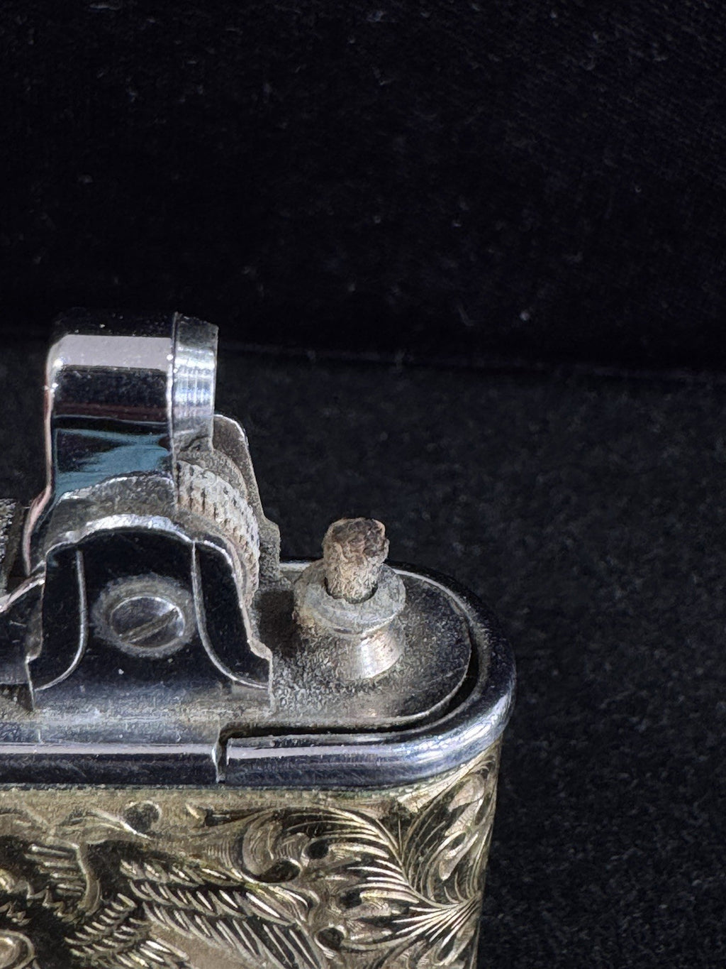 Vintage 1960S Omega Stainless Aztec & Eagle Super Lighter (view 7)