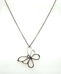 Tiffany & Co. Sterling Silver Butterlfy Pendant Necklace 16" (view 1)