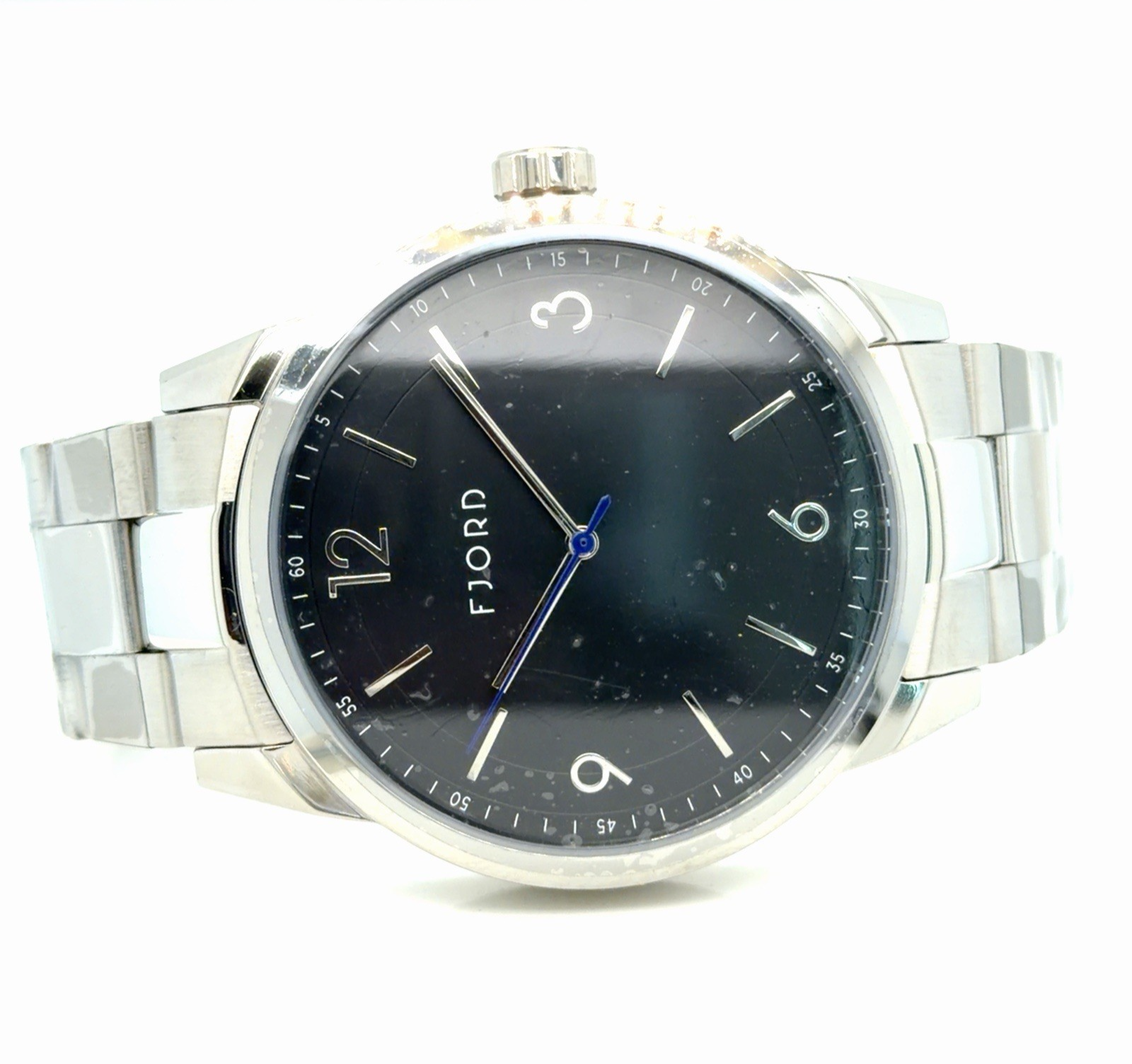 FJORD 44mm Men's Watch Black Dial Stainless Steel PETR FJ-3062-33 (view 1)