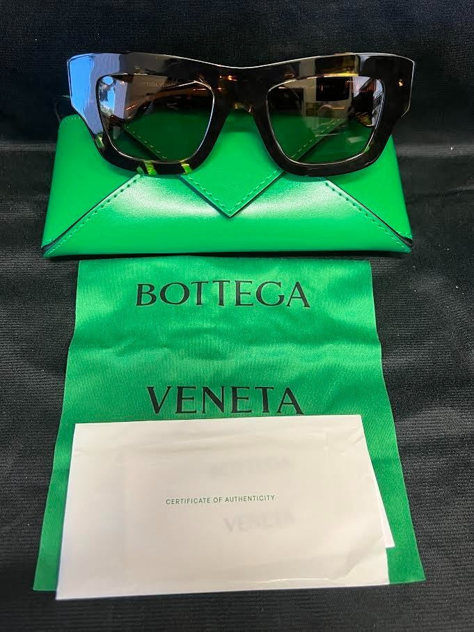 Bottega Veneta Sunglasses BV1357S-003 Havana Frame, Brown Lens 50-21-140mm (view 4)