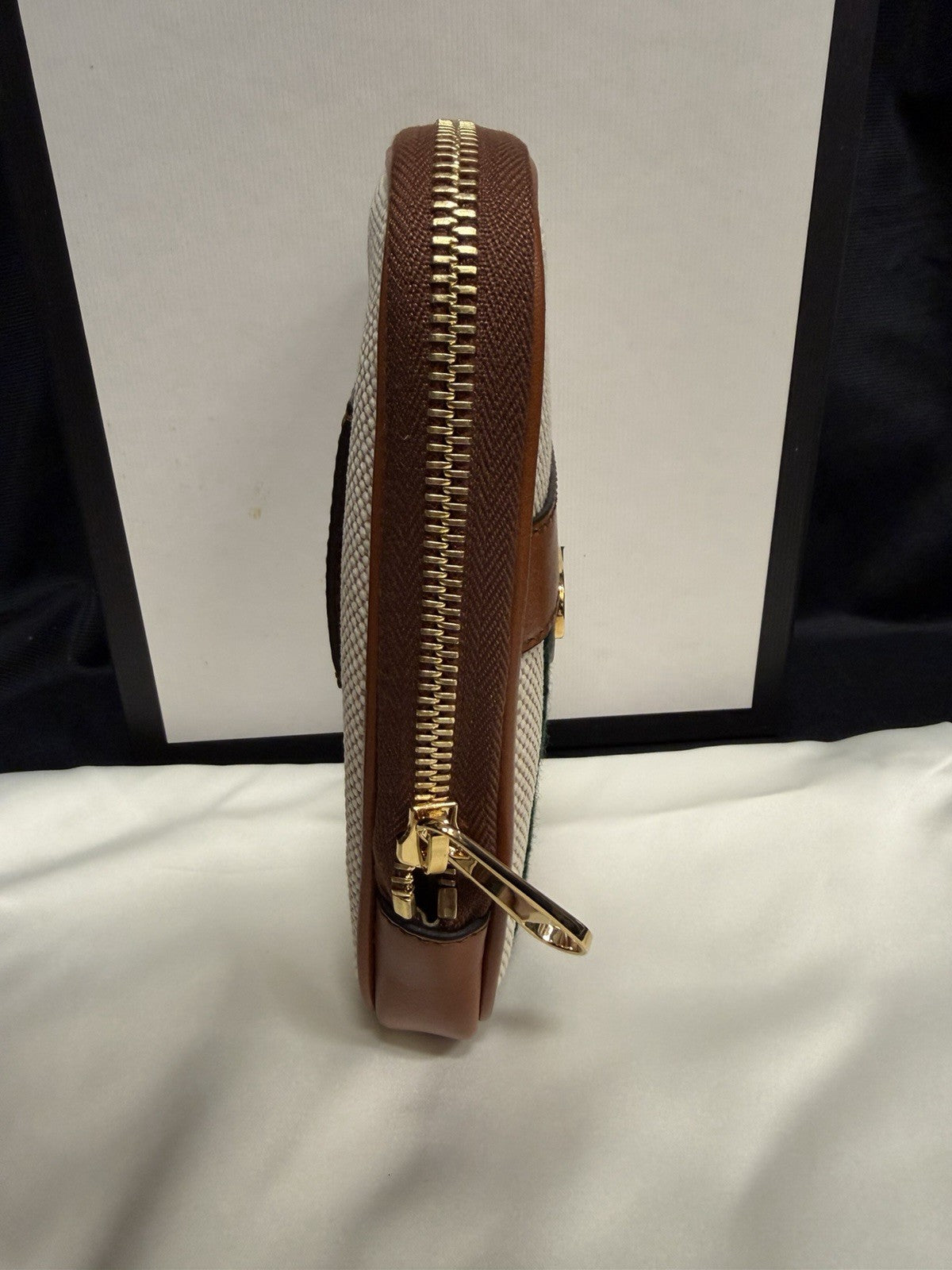 Gucci Canvas 34" Belt Bag Phone Case Beige/Brown — view 4