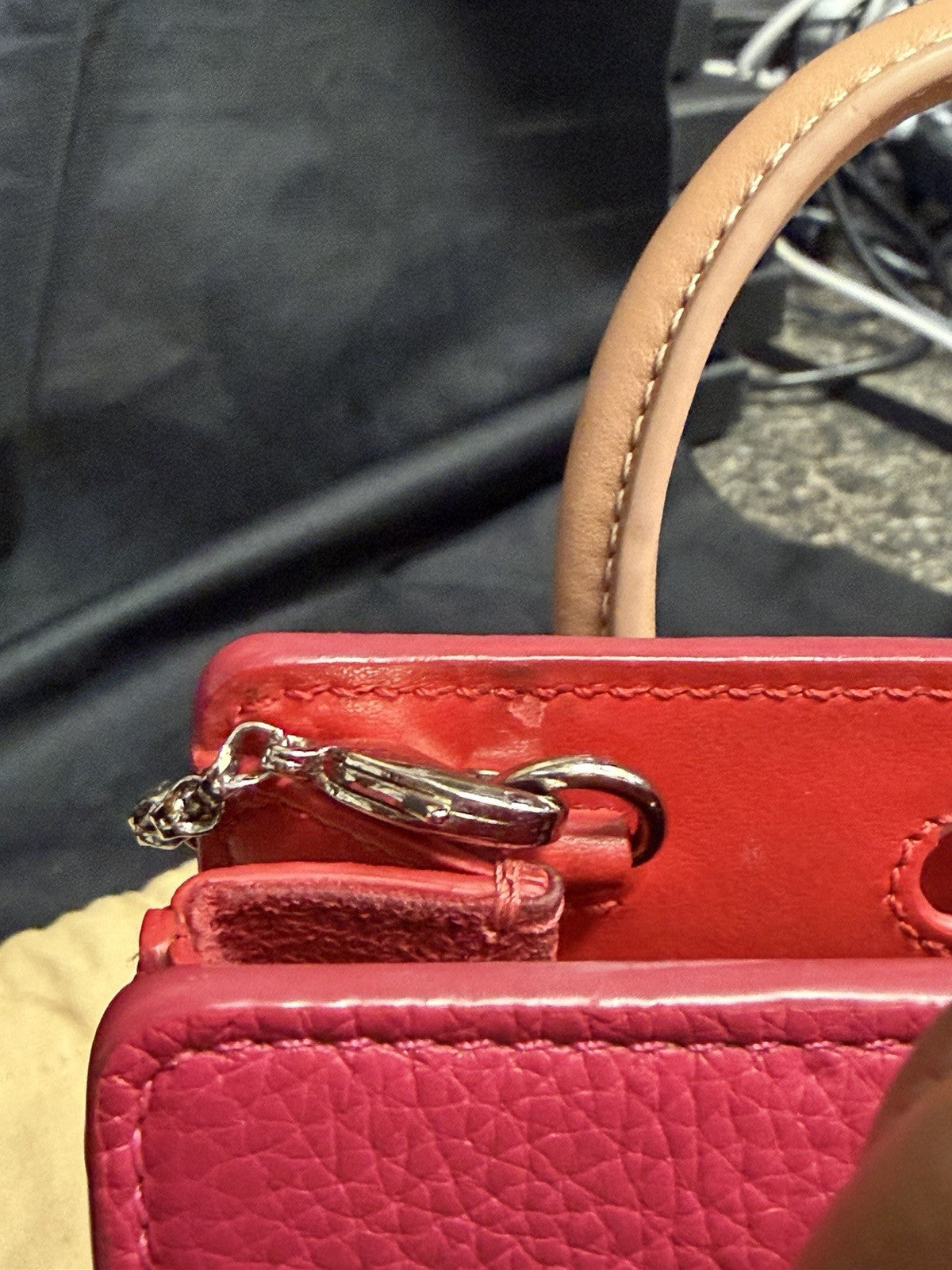Christian Louboutin Nano Paloma Bag Pink Removable Chain Strap (view 13)