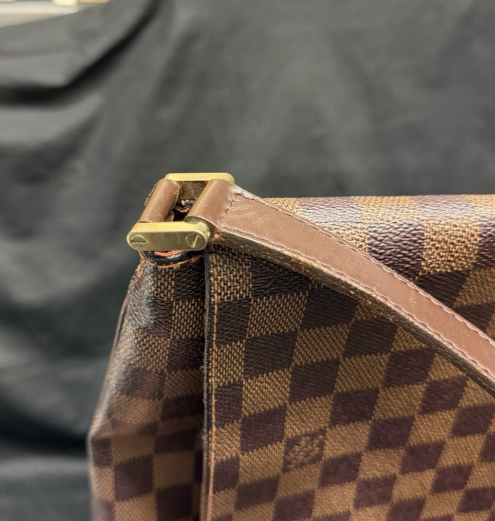 Louis Vuitton Musette Crossbody Brown Canvas Damier Ebene (view 10)