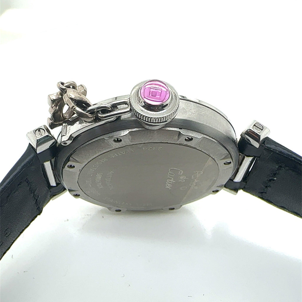 Cartier Floral Pasha C Automatic Stainless Steel Watch Limited Edition 35mm — view 8