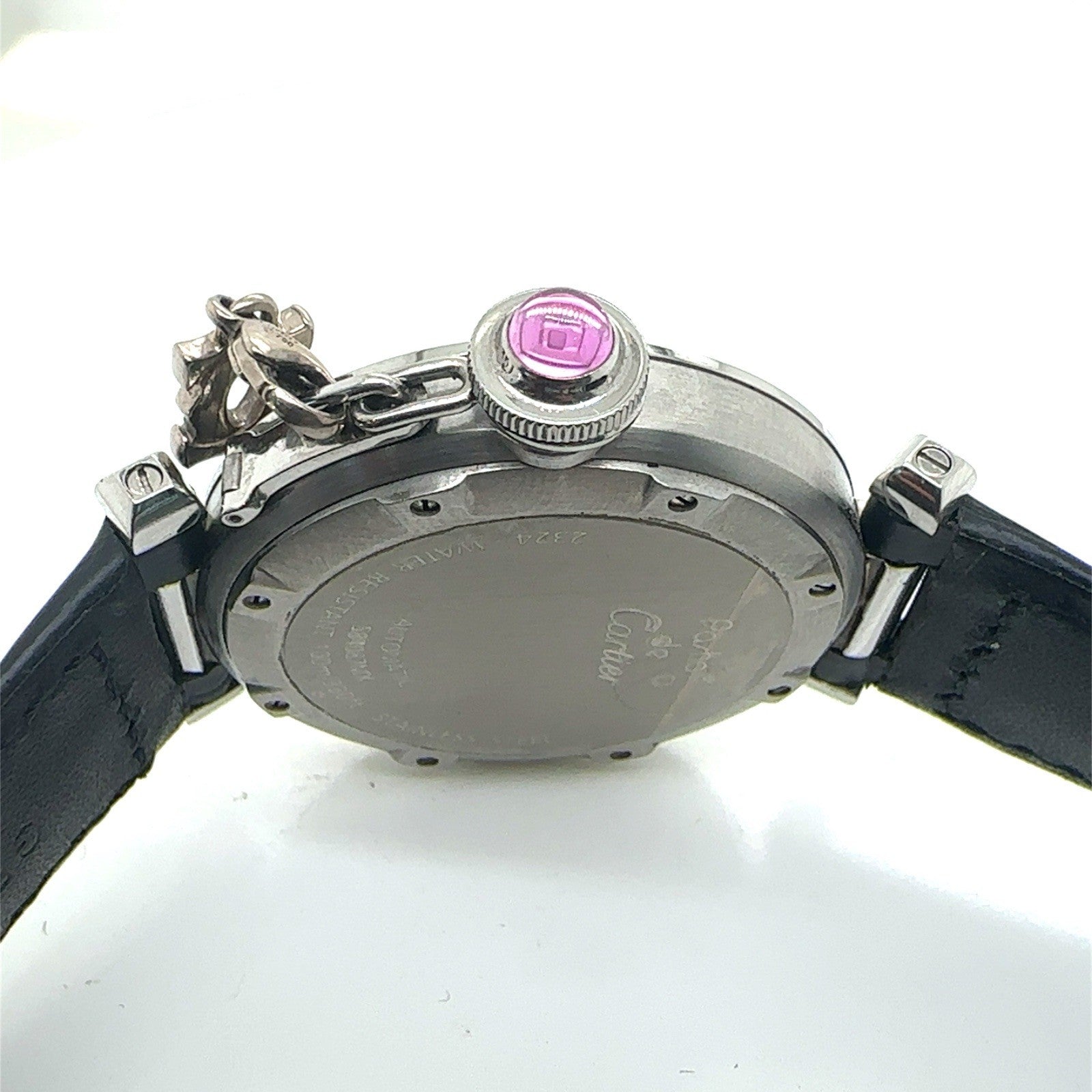 Cartier Floral Pasha C Automatic Stainless Steel Watch Limited Edition 35mm — view 8