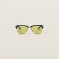 New Miu Miu Runway 09ZS Black and Olive Green Sunglasses (view 1)