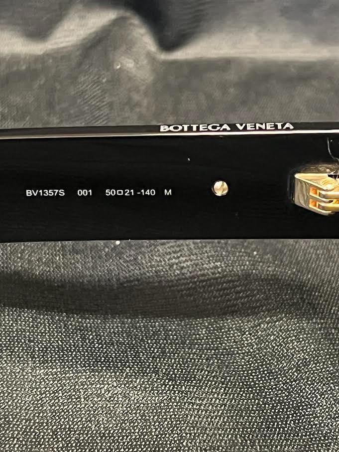 Bottega Veneta Sunglasses BV1357S-001 Black Frame Grey Lens 50-21-140mm (view 7)