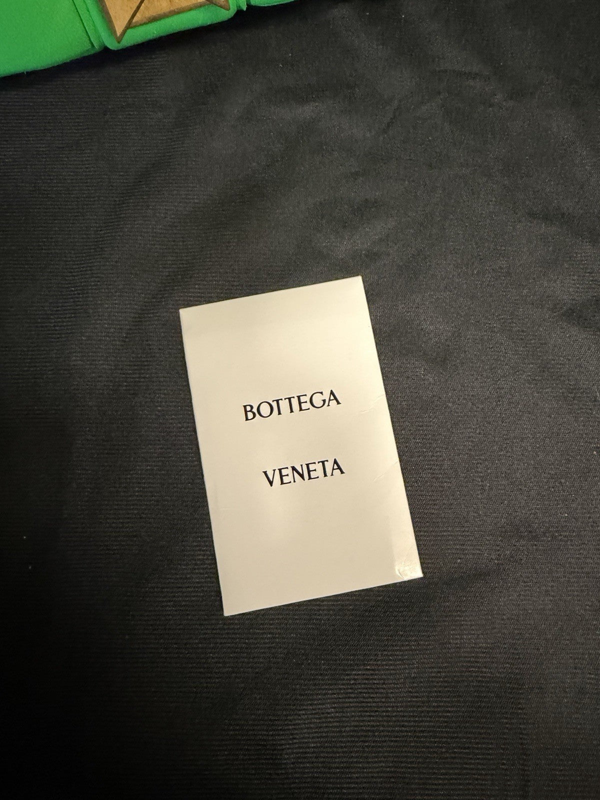 Bottega Veneta Padded Chain Cassette Bag Green Lambskin Gold Chain Strap — view 10