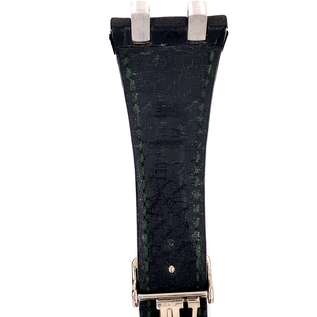 Audemars Piguet 18k White Gold and Leather Royal Oak Offshore Bracelet (view 4)