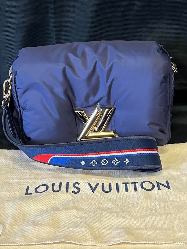 LOUIS VUITTON LV SKI TWIST MM PADDED SHOULDER BAG WOVEN REMOVABLE STRAP M23386 — Certified Authentic | San Diego Jewelry Buye