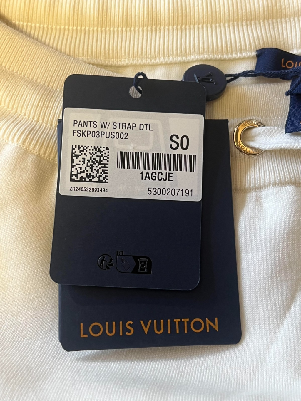 Louis Vuitton Monogram Accent Knit Jogging Pants 1AGCJF Size S0 (eu 36/US 4) (view 9)