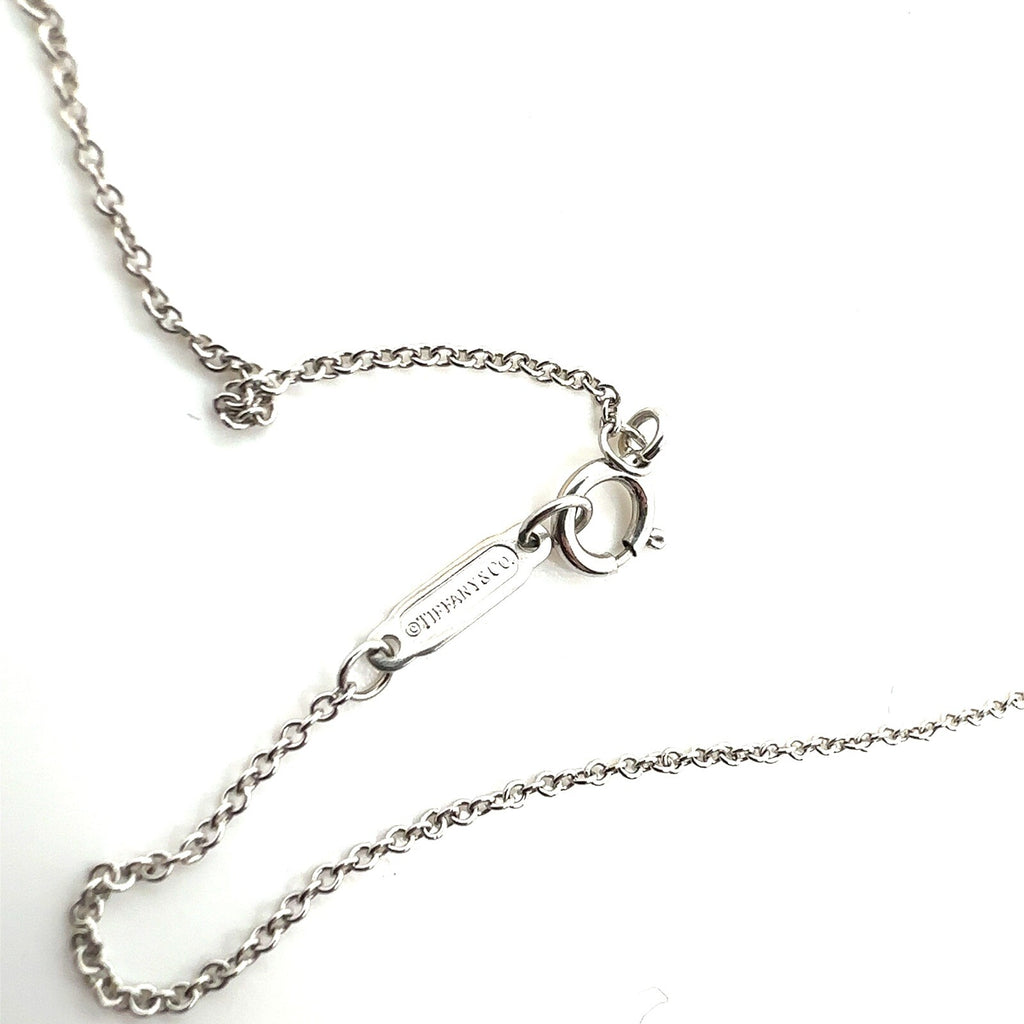 Tiffany & Co. 18k White Gold and Pave Diamond Modern Round Key (view 5)