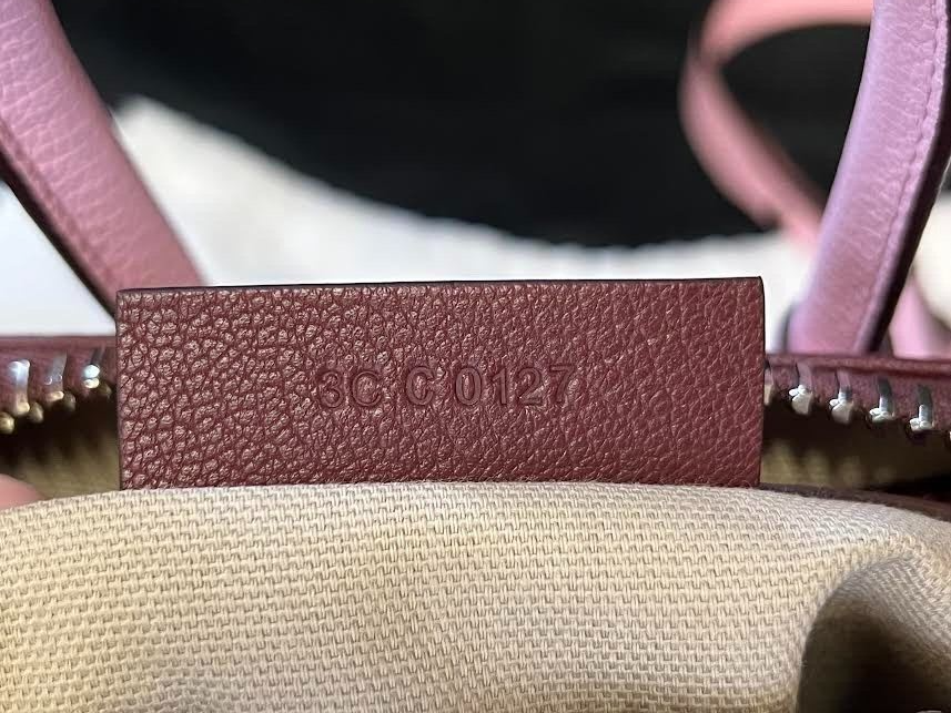 Givenchy Goatskin Mini Tri-color Antigona Burgundy Pink White Top Handle Bag (view 4)
